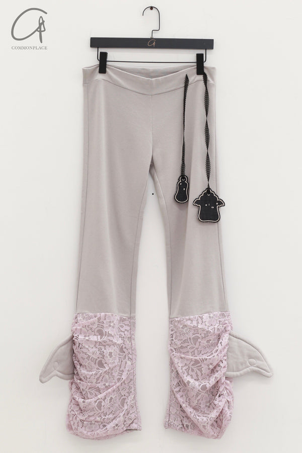 VeniceW 24 Spring/Summer Socks Sweatpants VCW-1SP-BF White Powder